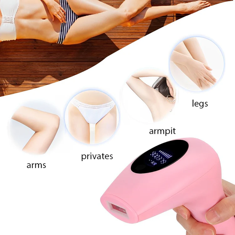 900,000 Flash IPL Laser Epilator – Professional Hair Removal Device | Painless, Permanent Results at Home