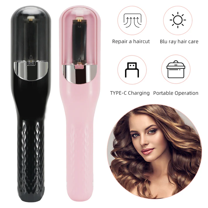 Precision Hair Split Ends Trimmer – Rechargeable Hair Care Tool for Smooth, Healthy Ends