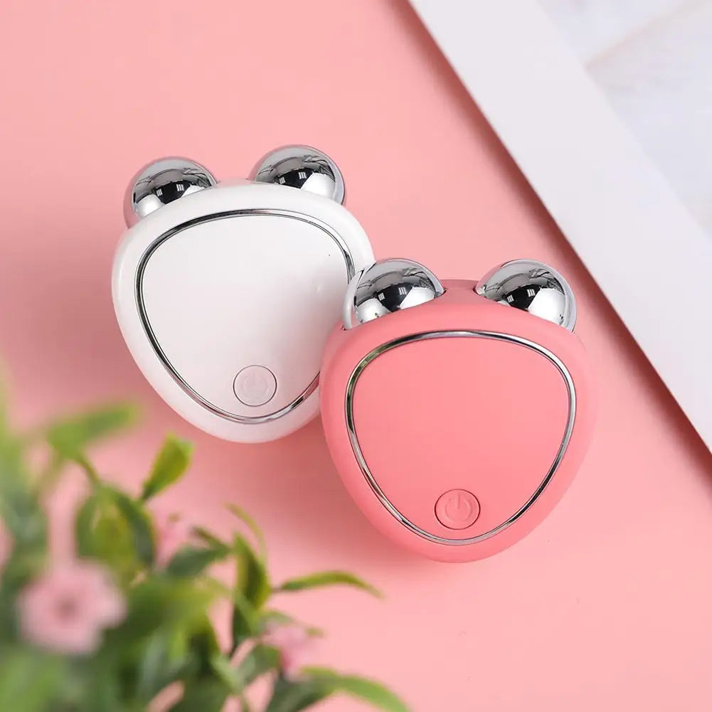 Microcurrent Facial Massager – 3-Mode Lifting Tool | USB Rechargeable | Compact Design