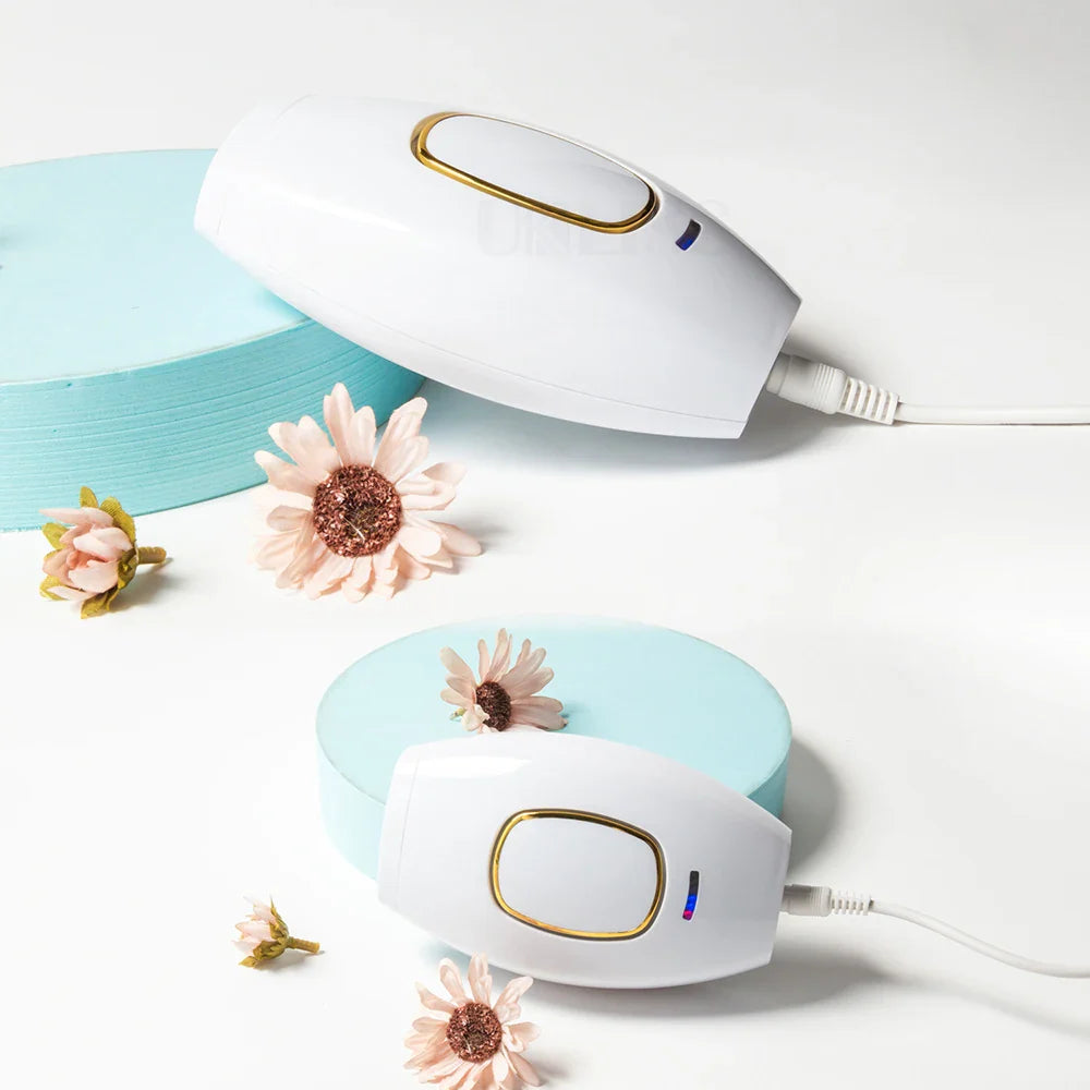 Pro IPL Laser Hair Removal Device – Painless Technology | USB Rechargeable | For All Skin Types