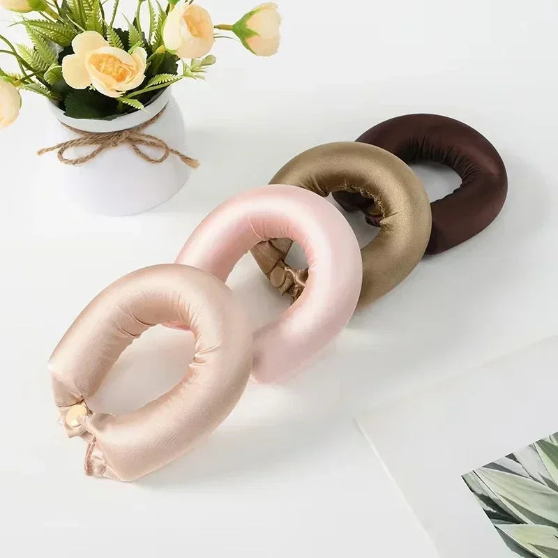 Satin Heatless Hair Curlers – 3 or 4-Piece Set | No-Heat Flexi Rods for Overnight Curls | For All Hair Types