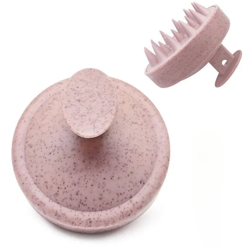 Silicone Scalp Shampoo Brush – Deep Clean & Massage | Hair Washing Tool | Anti-Slip Handle