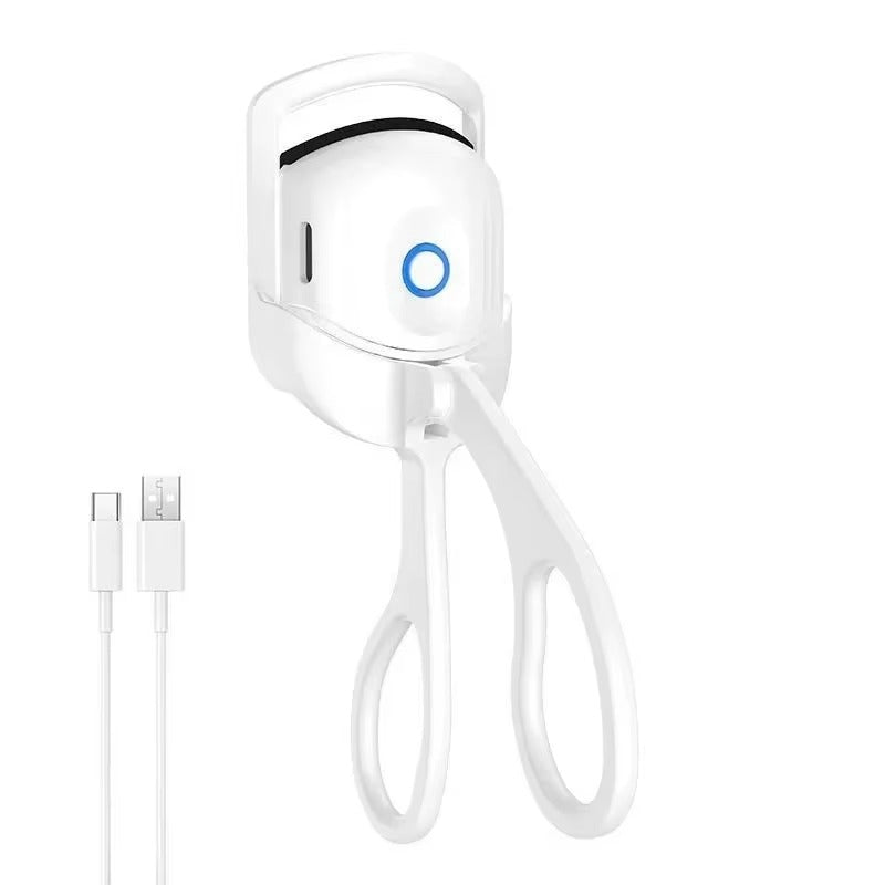 Rechargeable Heated Eyelash Curler – Dual Temp Settings | Type-C Charging | Long-Lasting Lift
