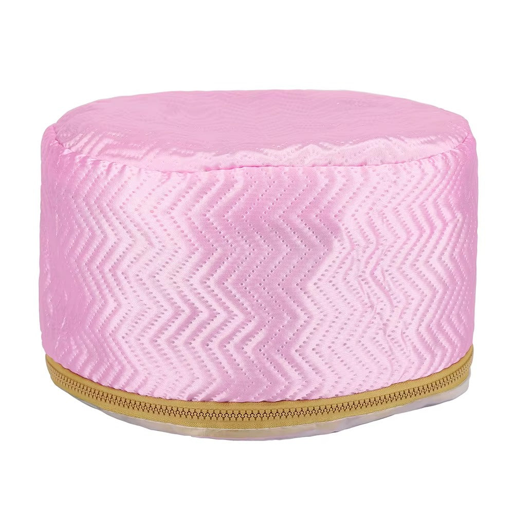Electric Hair Steamer Cap – Adjustable Heat | Moisture Therapy for Dry & Damaged Hair | UK Plug