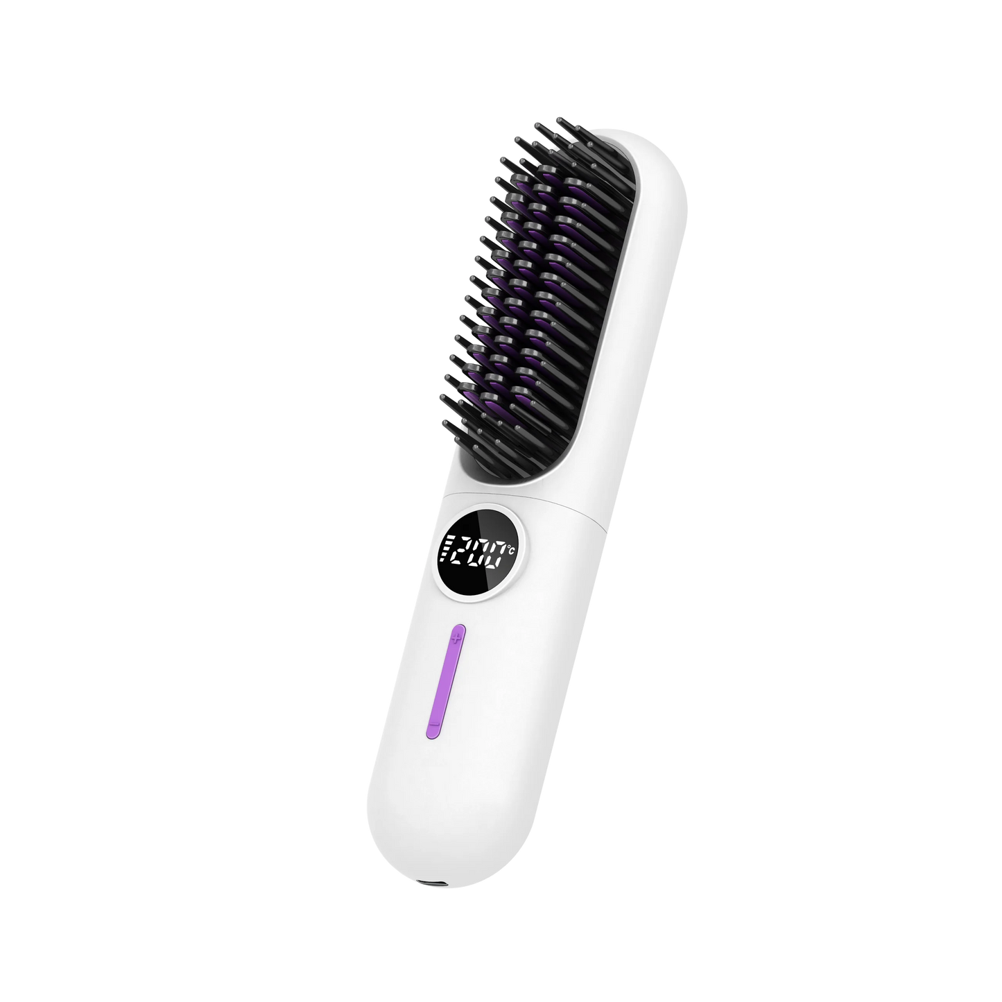 Wireless Hair Straightening Comb – Cordless Ceramic Hot Comb | USB Rechargeable | Tangle-Free Styling